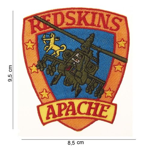 Patch Écusson Brodé Red Skins Apache - Aero-Passion