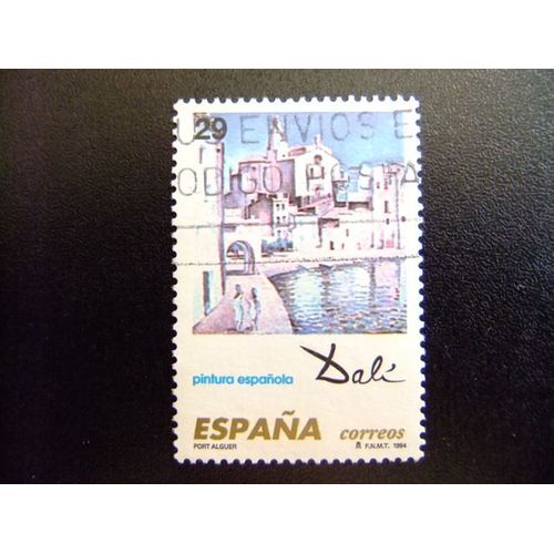 31 Espagne 1994 / Peinture Espagnole - Dali (Port Alguer) / Edifil 3291 Fu Yvert 2885 Fu