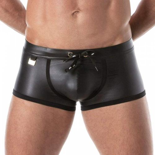 Boxer Sexy Boxer De Bain Fetish Swim Noir Tof Paris