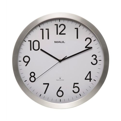 MAUL Horloge murale MAULmove 40cm Radiopilotée Aluminium