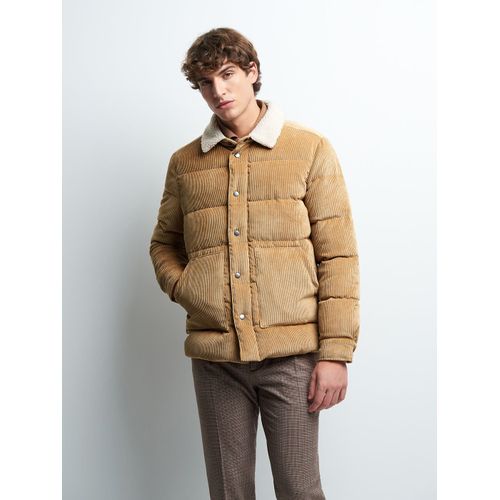 Blouson Col Sherpa - Cuir - S