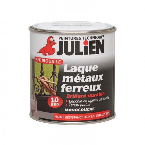 JULIEN Laque Métaux Ferreux  Blanc Brillant 2,5 L