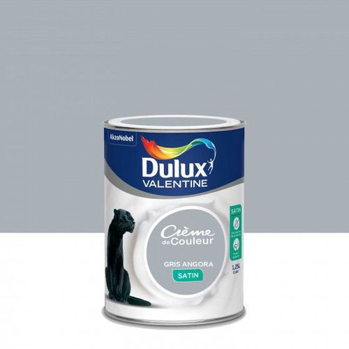 Peinture Crème De Couleur Gris Angora Finition : Satin | 1,25 L