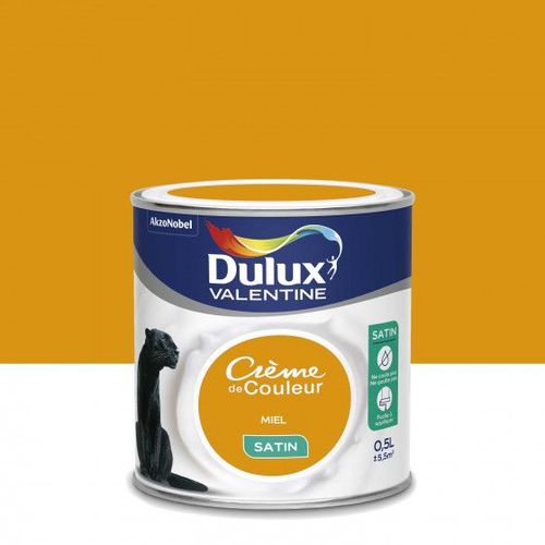 Peinture Crème De Couleur Miel Finition : Satin | 0,5 L