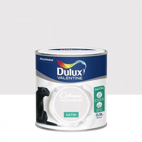 Peinture Crème De Couleur Matin Blanc Finition : Satin | 0,5 L