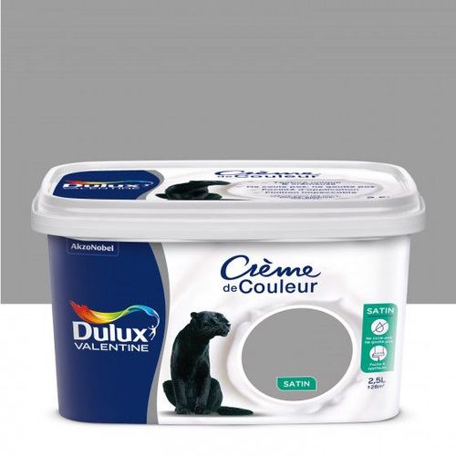 Peinture Crème De Couleur Titanium Finition : Satin | 0,5 L