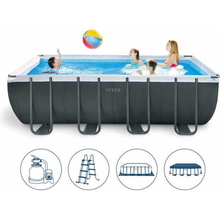 Piscine Hors Sol Intex Ultra XTR Frame Pool 26356 -