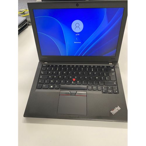 Lenovo X270 - 12.5" Intel Core i5-6200U - 2.4 Ghz - Ram 8 Go - SSD 256 Go
