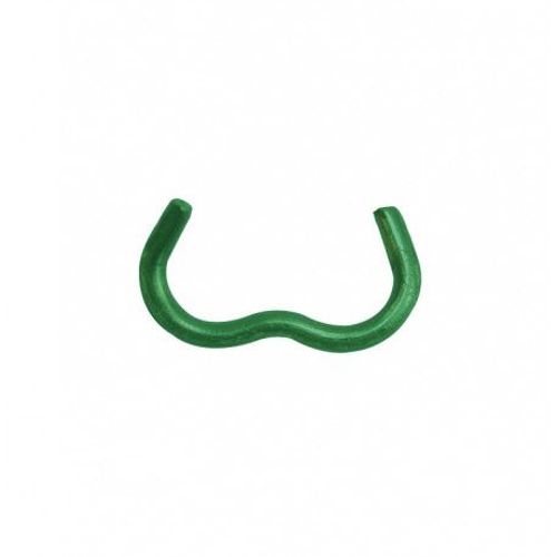 Agrafe Omega 18 - Galva Plastifié Vert - x 3000 Pcs