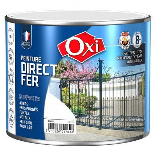 PEINTURE DIRECT FER GRIS CLAIR RAL 7035 1.5L