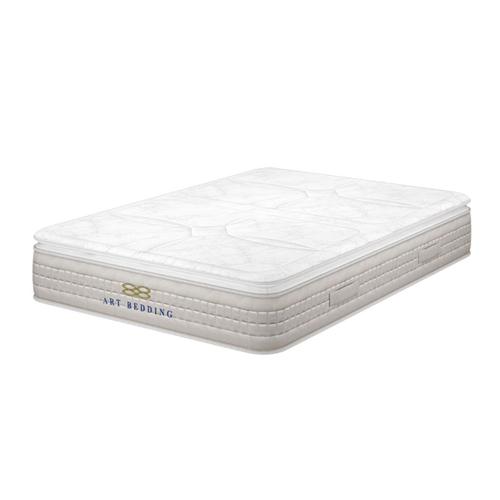 Art Bedding - Matelas Pantheon - 140x200 Cm - Technologie Ressorts Ensachés - Parfait Soutien - Confort Enveloppant - Epaisseur 32 Cm