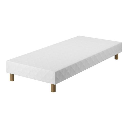 Le Roi Du Matelas - Sommier Cirse - 70x190 Cm - Cadre Bois Massif Recouvert De Tissu - Lattes Sapin Blanc Du Nord - Soutien Ferme