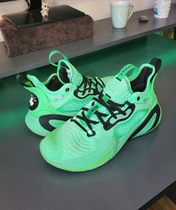 NBA Boston Celtics chaussure Basketball verte fluo basket 42 EU 9 US homme femme Rakuten