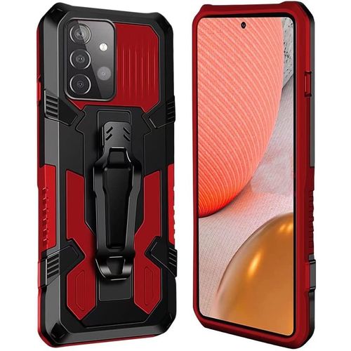 Coque Xiaomi Poco X4 Pro 5g [Serie Armorbox] Robuste Avec Double Couche Coque De Support Pour Xiaomi Poco X4 Pro 5g Produit Housse Rouge