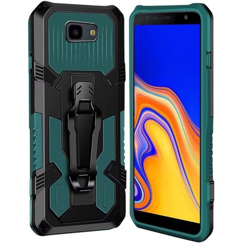 Coque Samsung Galaxy J4 Plus 2018 [Serie Armorbox] Robuste Avec Double Couche Coque De Support Pour Samsung Galaxy J4 Plus 2018 Housse Vert
