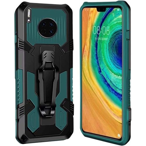 Coque Huawei Mate 30 Pro [Serie Armorbox] Robuste Avec Double Couche Coque De Support Pour Huawei Mate 30 Pro Housse Vert