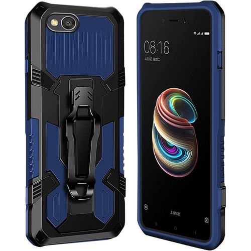 Coque Xiaomi Redmi 5a [Serie Armorbox] Robuste Avec Double Couche Coque De Support Pour Xiaomi Redmi 5a Housse Bleu