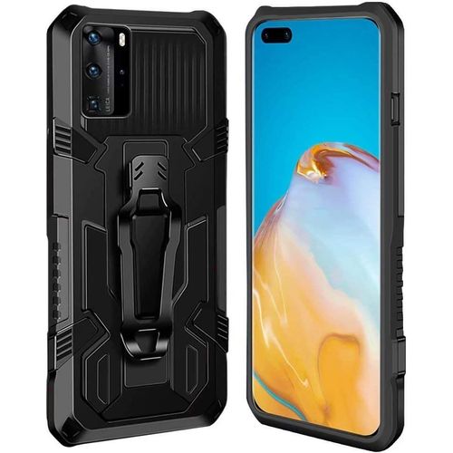 Coque Huawei P40 Pro [Serie Armorbox] Robuste Avec Double Couche Coque De Support Pour Huawei P40 Pro Housse Noir