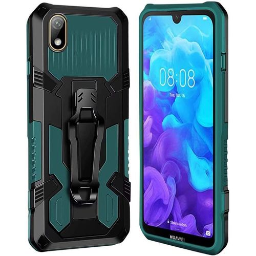Coque Huawei Y5 2019 / Honor 8s [Serie Armorbox] Robuste Avec Double Couche Coque De Support Pour Huawei Y5 2019 / Honor 8s Housse Vert