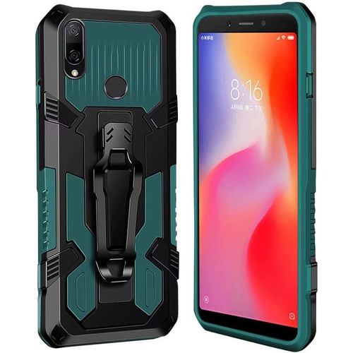 Coque Xiaomi Redmi 6 [Serie Armorbox] Robuste Avec Double Couche Coque De Support Pour Xiaomi Redmi 6 Housse Vert