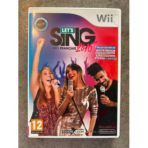 Jeu Wii (Compatible Wii U) - Let's Sing 2016 Hits Français