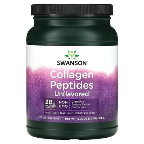 Swanson, Peptides De Collagène, Non Aromatisés, 20 G, 560 G