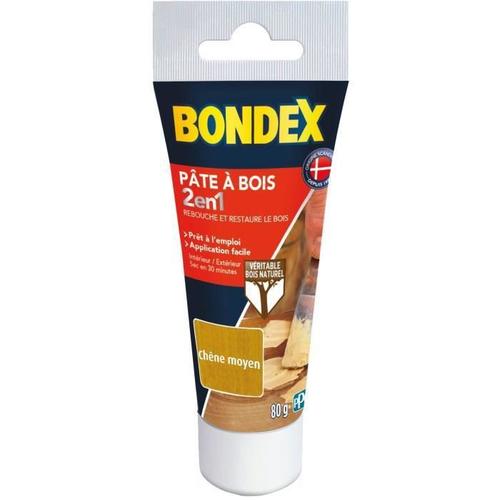 BONDEX Pâte à bois chene moyen - 0,80 Grs