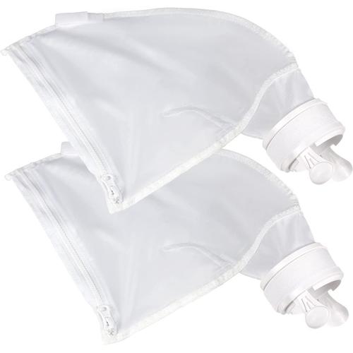 2Pcs Sacs de Nettoyeur de Piscine,Sac pour Robot Piscine, Remplacement de la Poche en Nylon adaptables pour de Polaris 280&480