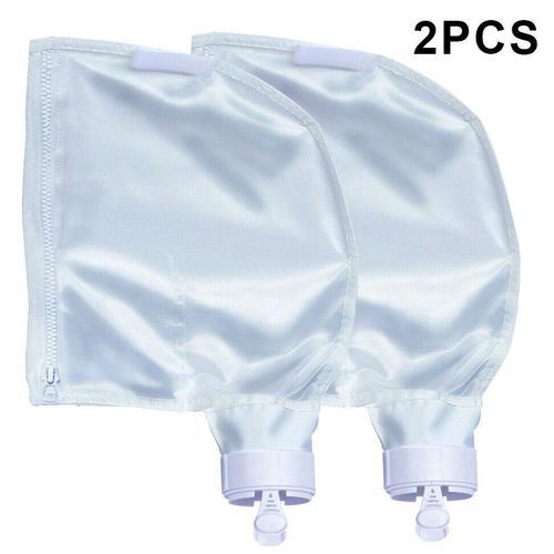 2Pcs Sac de Nettoyeur de Piscine,Pochette en Nylon à Fermeture Eclair de Remplacement pour Les Pièces de Nettoyeur de Piscine Polaris 280 et 480