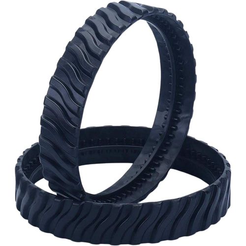 2 chenilles adaptables pour Zodiac MX6 MX8, pneus de Robot Nettoyeur Piscine Baracuda R0526100
