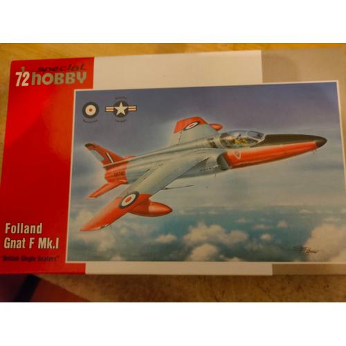 Maquette Avion Special Hobby 1/72 : Folland Gnat F Mk.1-Special Hobby