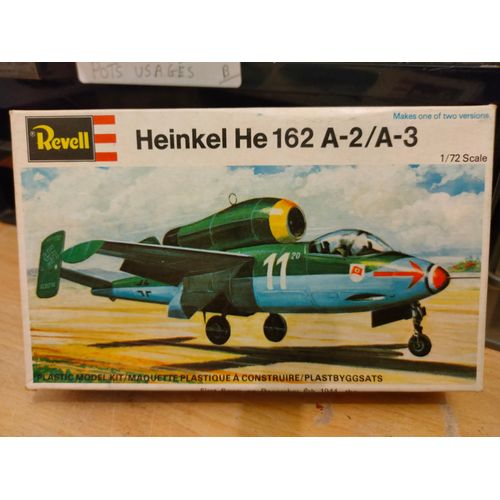 Maquette Avion Revell 1/72 : Heinkel He 162 A-2/A-3-Revell