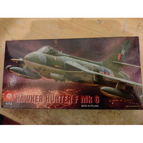 Maquette Avion Zts Plastyk  1/72 : Hawker Hunter F Mk 6-Zts Plastyk