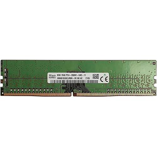 Barrette mémoire Hynix 8GB PC4-21300 DDR4-2666MHz 288-Pin DIMM 1.2V Memory RAM Module HMA81GU6CJR8N-VK pour ordinateurs de bureau / PC fixes