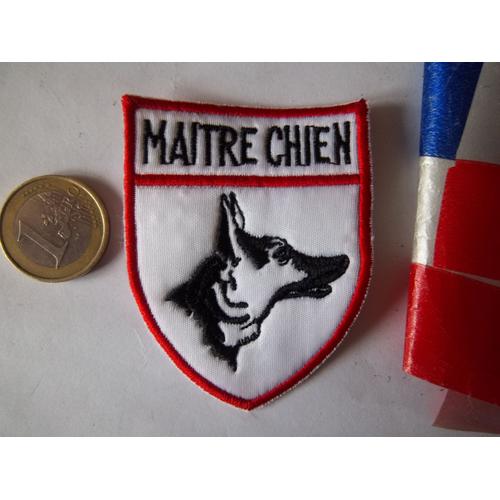 Écusson Maitre Chien Cynophile Collection Insigne