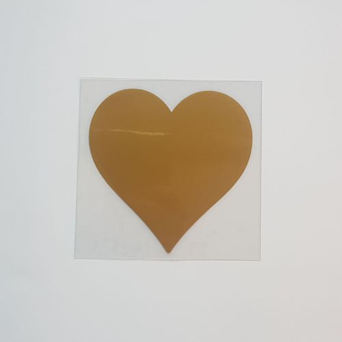 Coeur Or 10 Cm Flex Thermocollant