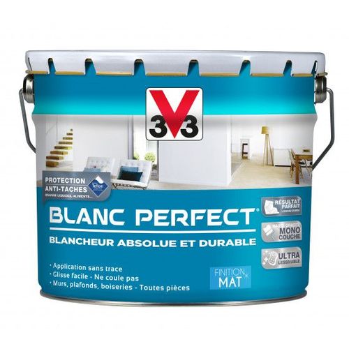 Peinture Blanc Perfection Mat Pot 10l