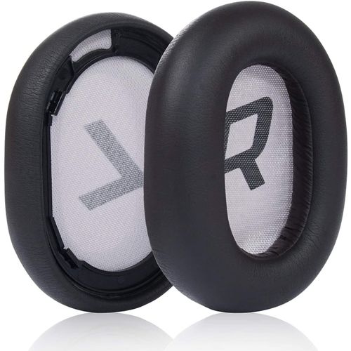 Coussinets d'oreille pour Plantronics BackBeat Pro 2, Mousse à Mémoire et Cuir Protéiné (Brun)