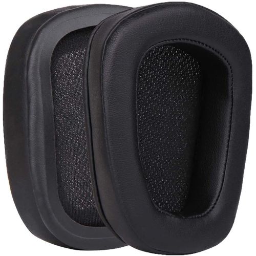 Coussinets de rechange pour casque Logitech G633 G933,Coussinets de rechange avec mousse à mémoire de forme(Cuir)