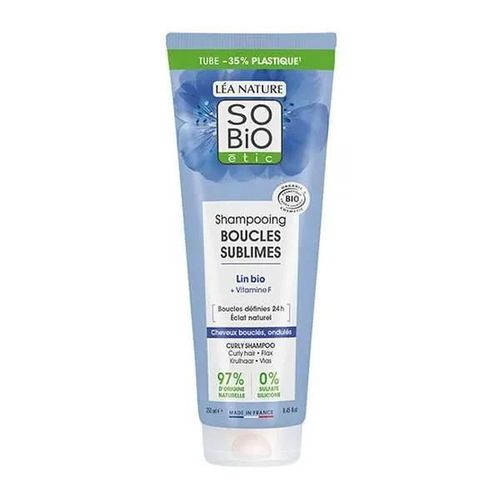 Léa Nature So Bio Étic Shampooing Boucles Sublimes Lin Bio & Vitamine F 250ml 