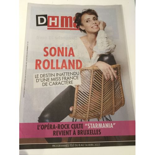 Dhmag 1071 Sonia Rolland ( 4 Pages ) Starmania Françoise Hardy Typh Barrow Sidi Larbi Cherkaoui Zaho De Sagazan Rives Du Rhin Femmes Perverses Narcissiques Pouvoirs Des Champignons