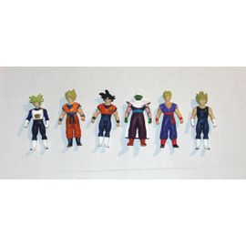 Figurine Dragon Ball Z Son Goku Vegeta Piccolo Gohan Super Saiyan B S T - Lot 6 Dbz 10 Cm Vintage Bandai 2008 2009