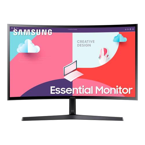 Samsung S27C366EAU - S36C Series - écran LED - incurvé - 27" - 1920 x 1080 Full HD (1080p) @ 75 Hz - VA - 250 cd/m² - 3000:1 - 4 ms - HDMI, VGA - noir
