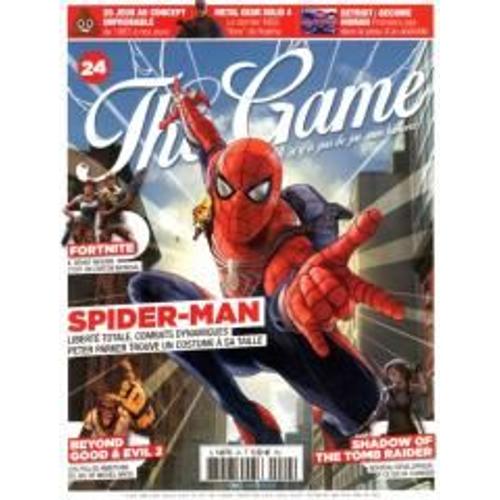 The Game 24 Spider-Man / Fortnite / Beyond Good Et Evil 2 / Shadow Of The Tomb Raider