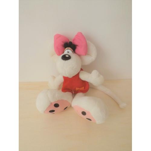 Doudou Peluche Diddlina Robe Rouge Diddl