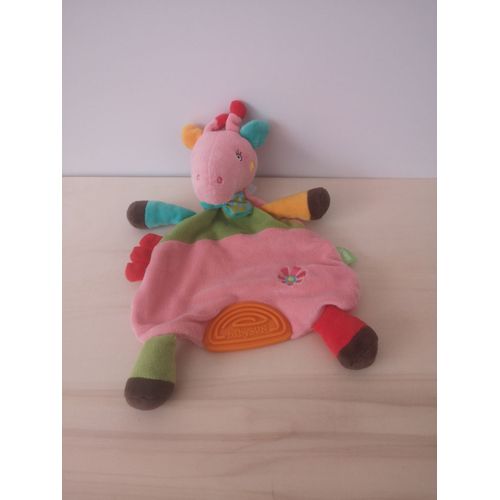 Doudou Girafe Rose Babysun