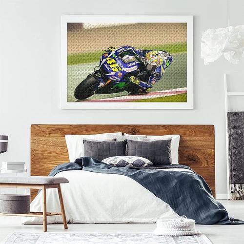 Valentino Rossi Moto Puzzle 1000 Pièces Puzzle en Papier Adulte Enfants  Jouet Éducatif Famille Jeu De Décompression（38x26cm-z10p : : Jeux  et Jouets