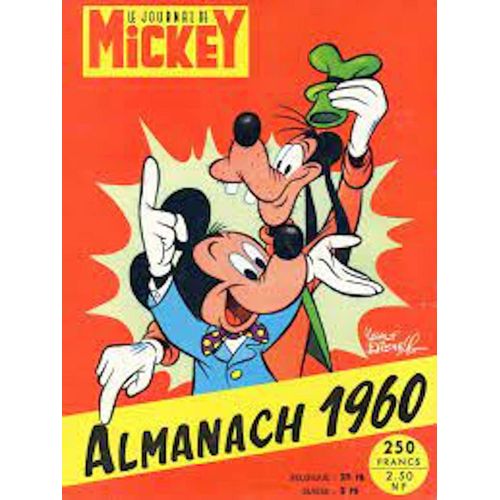 Le Journal De Mickey Almanach 1960