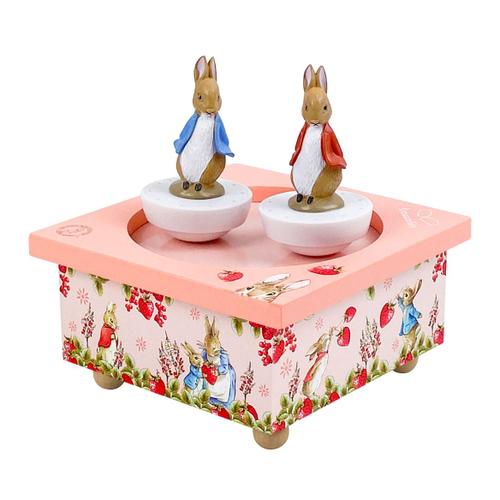 Boite Musique Dancing Peter Rabbit Fraises