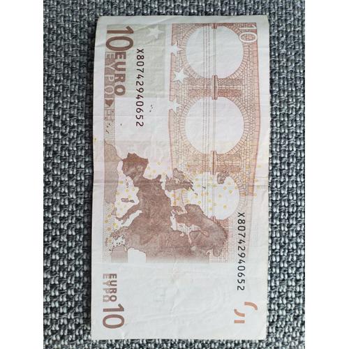 Billet 10€ - 2002